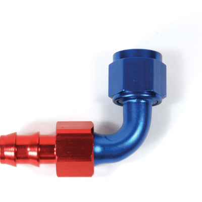 -8AN X 90  R/B PUSH-ON HOSE END