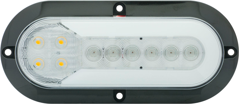 6' LED STT/BU;GLO;CLEAR;SURFMT;FPL3