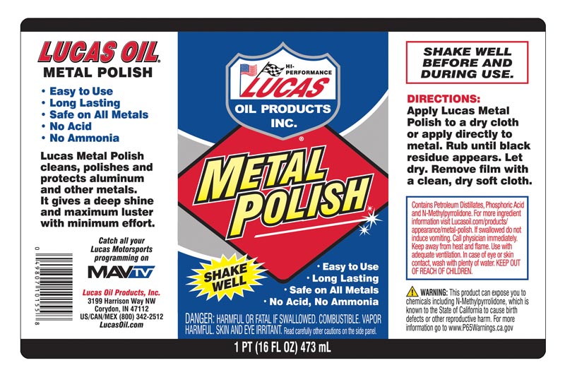 METAL POLISH/12X1/16 OUNC