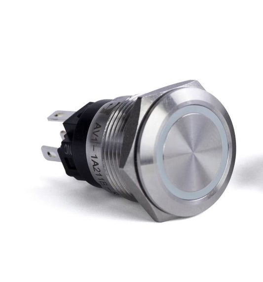 PUSH BUTTON SWITCH  RED HALO