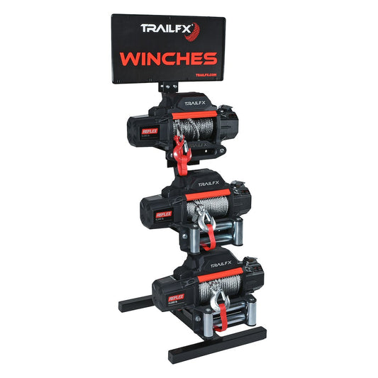 TFX WINCH DISPLAY RACK