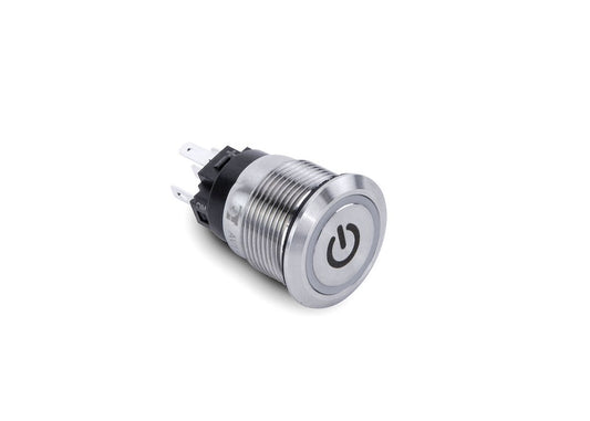 PUSH BUTTON POWER SWITCH  GREEN HAL