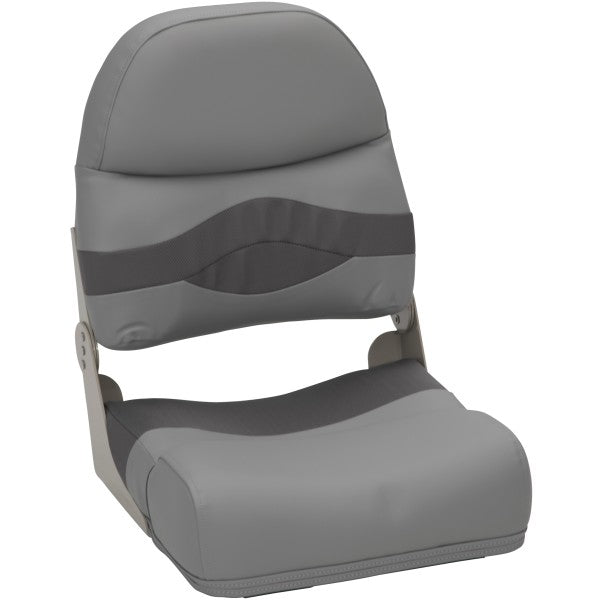 FOLD DOWN SEAT PONTOON CHARCOAL