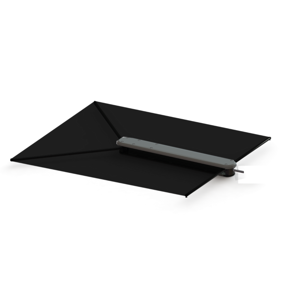 SHADE FIN W/BLACK FABRIC  BAG & ROD