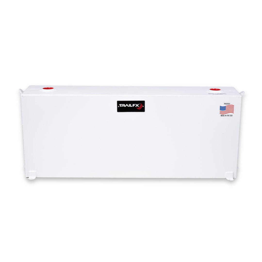 37 GAL WHITE STEEL RECTANGLE TANK