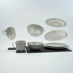 PORCELAIN TABLEWARE SET ASH