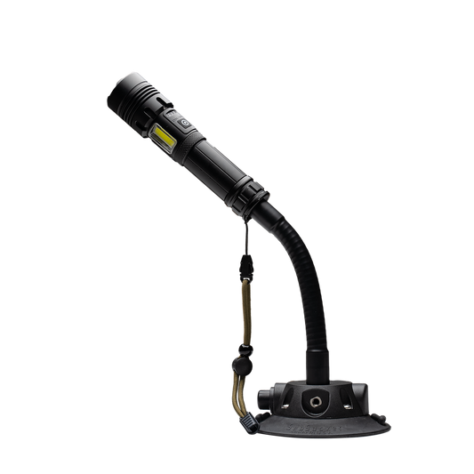 HEAVY-DUTY FLASHLIGHT MOUNT