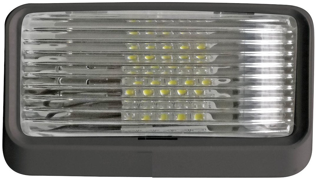 BLACK LED PORCHLIGHT SQUARE 52729