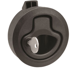 BLACK NYLON LOCKING SLAM LATCH