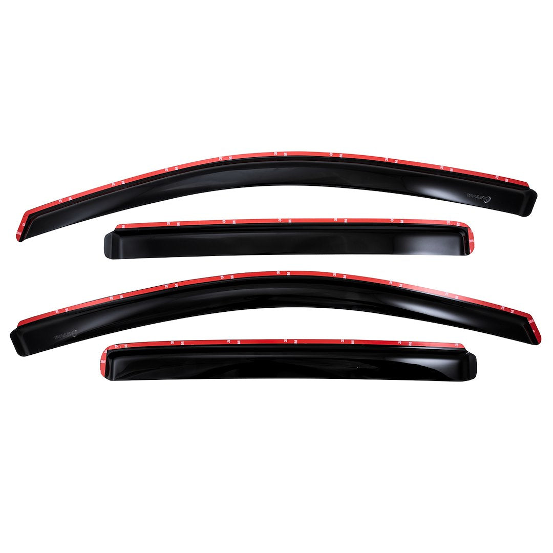 TFX INCHANNEL WNDW VENTS SMOKE 4PC
