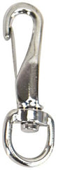 C.P. BRASS BABY SWIVEL SNAP-1-7/8'