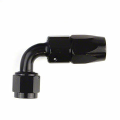 -10AN X 90  BLK HOSE END