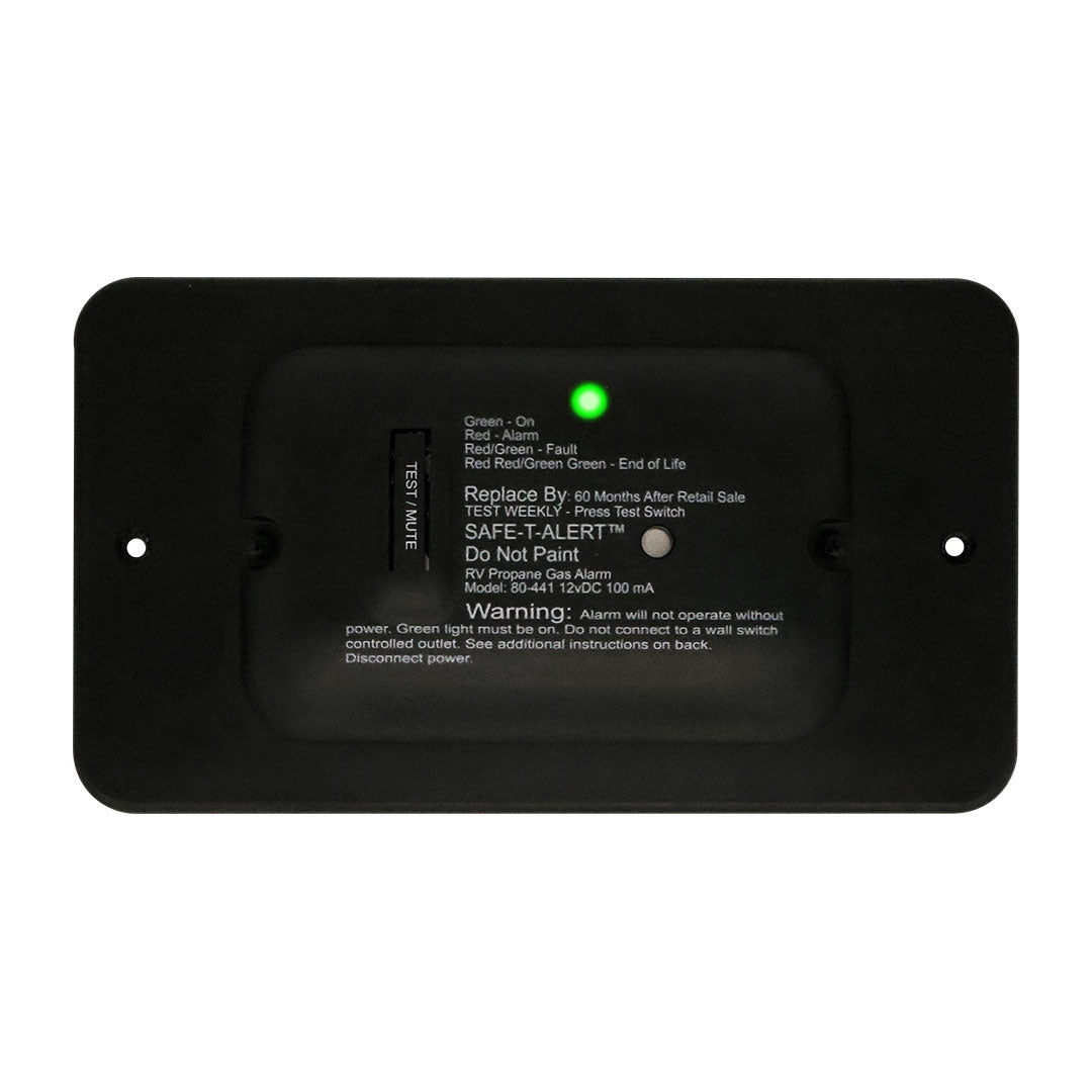 UNIVERSAL RV LP ALARM - BLACK
