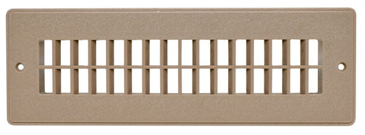 FLOOR GRILLE 2 1/4' BEIGE