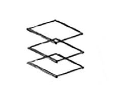 FRESHER GLASS SHELF
