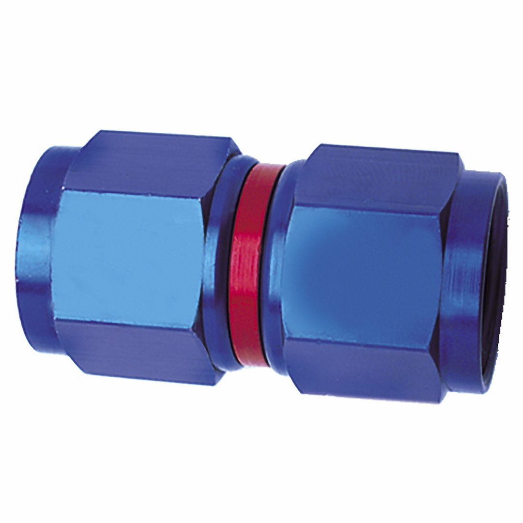 -10AN ST BLK SWIVEL COUPLER