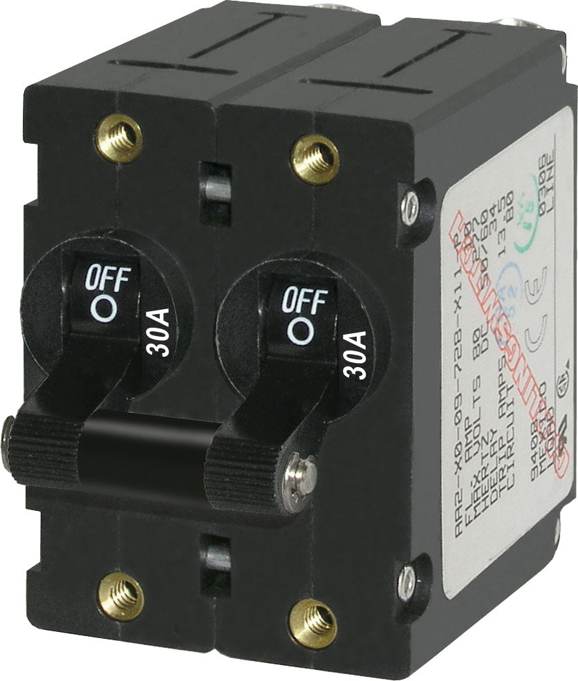 CIRCUIT BREAKER AA2TOGGLE 30A BLK