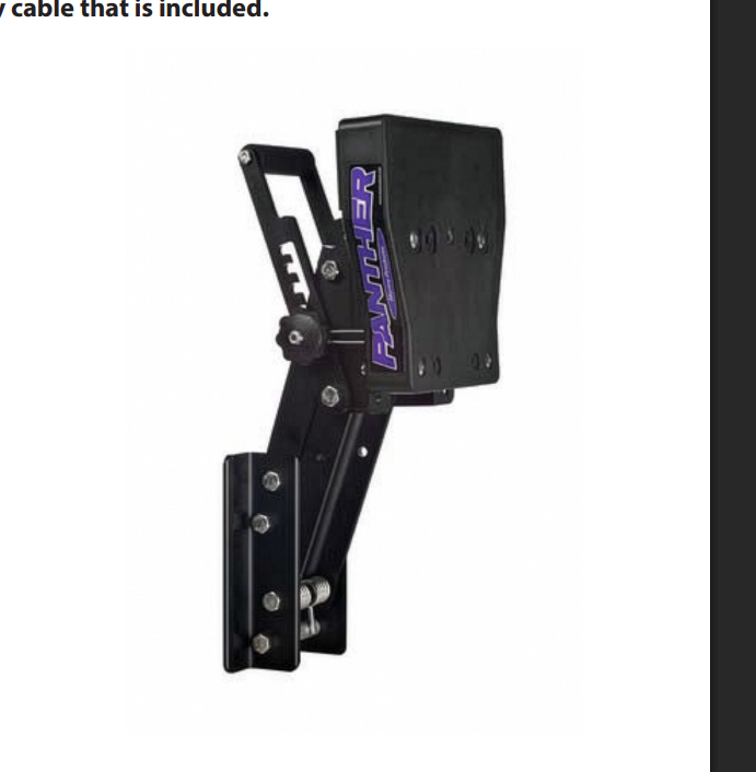4 STROKE BRACKET WITH 10' VERTICAL