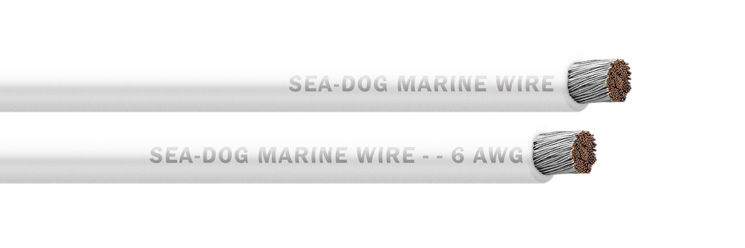 6 AWG WHITE 100FT BATTERY CABL E