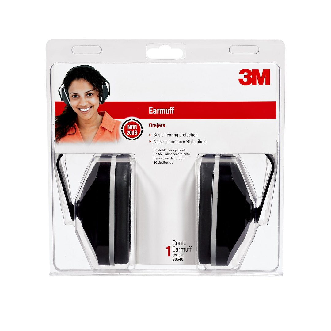3M  BASIC EARMUFF  90540-6C  6/CASE