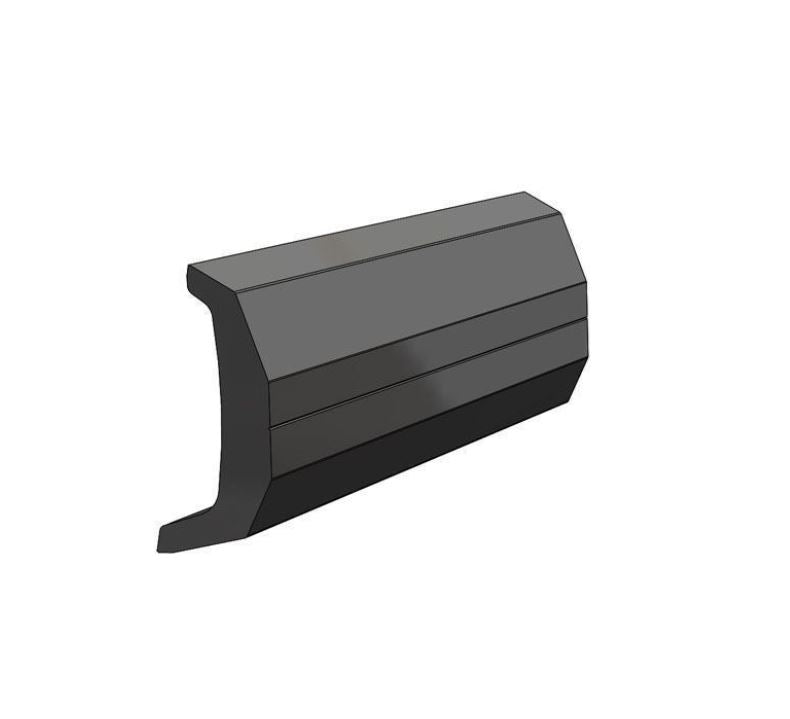 RIGID RUB RAIL  BLACK 20