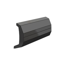 RIGID RUB RAIL  BLACK 20