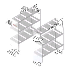 RAM PROMASTER CITY 36IN SHELVING IN