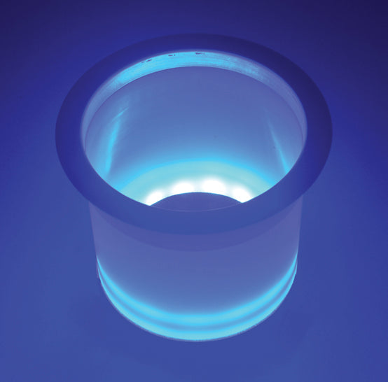 BLUE LIGHTED CUP HOLDER