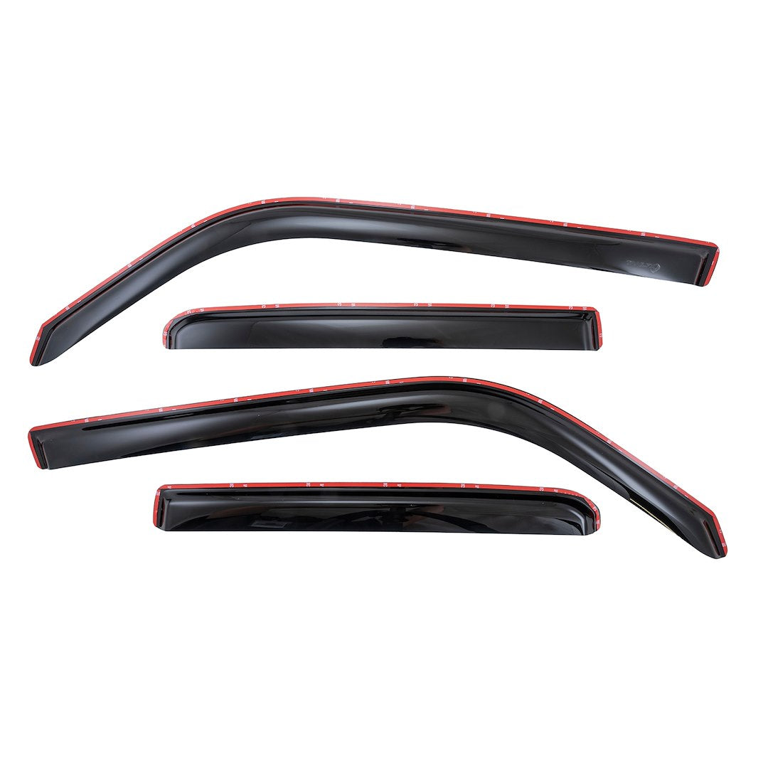 TFX INCHANNEL WNDW VENTS SMOKE 4PC