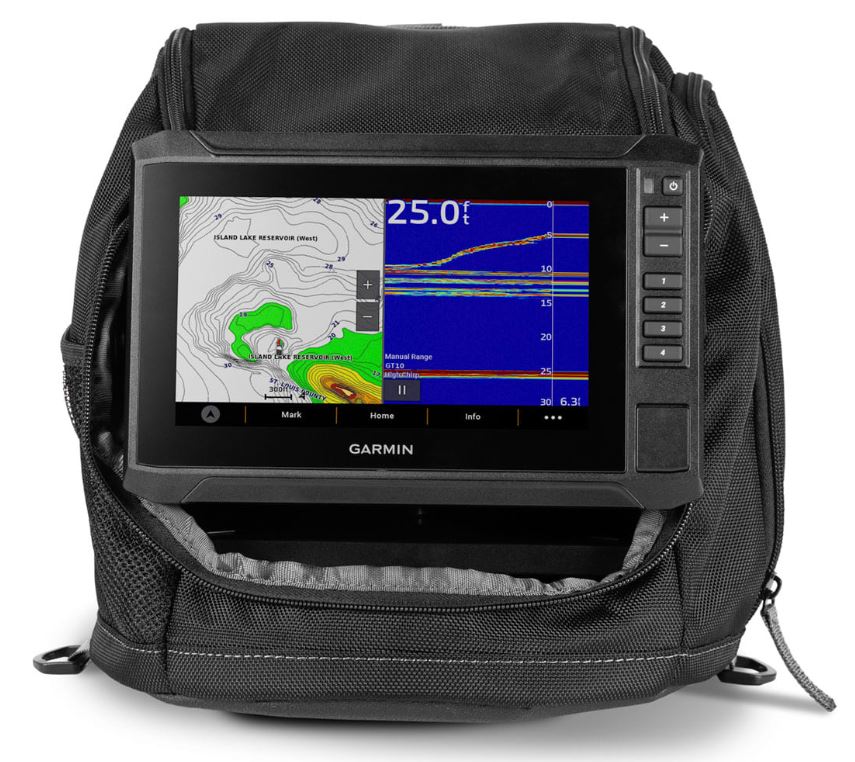 ECHOMAP UHD2 73SV ICE FISHING BUNDL