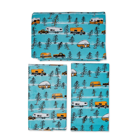 LIBATC - TABLECLOTH W/ BENCH COVERS