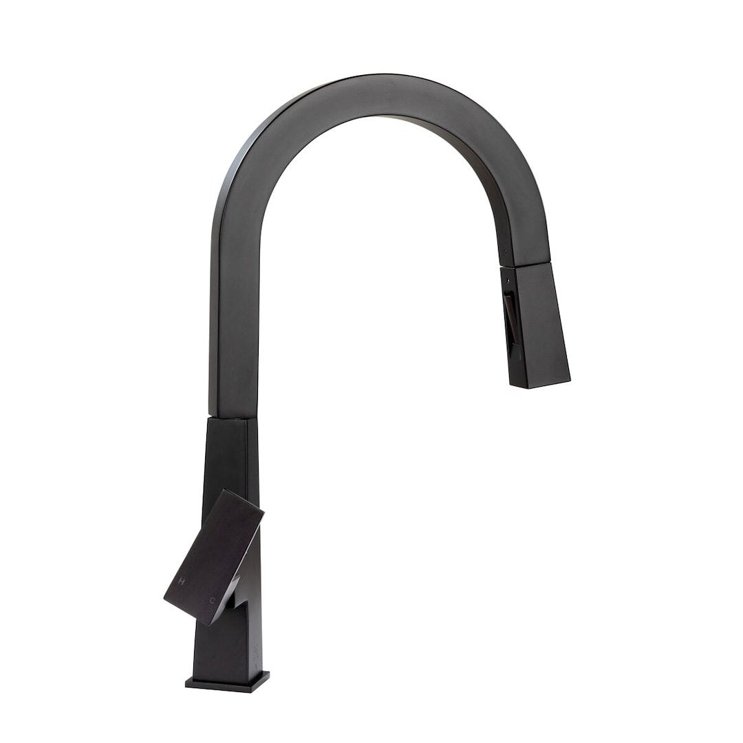 PULL-DOWN FAUCET-BLACK MATTE