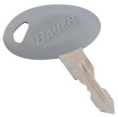 BAUER RV SERIES REPLACEMENT KEY COD