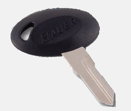 BAUER RV SERIES REPLACEMENT KEY COD