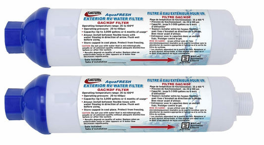 INLINE WATER FILTER  2 PK CARDED