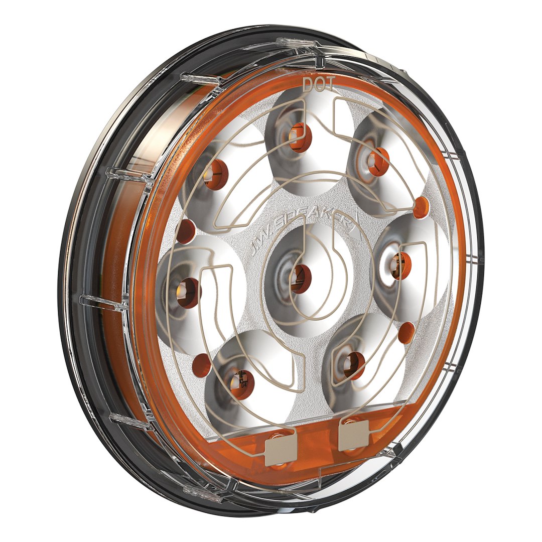 234 TURN HTD 12/24V 4' RND DOT HARN