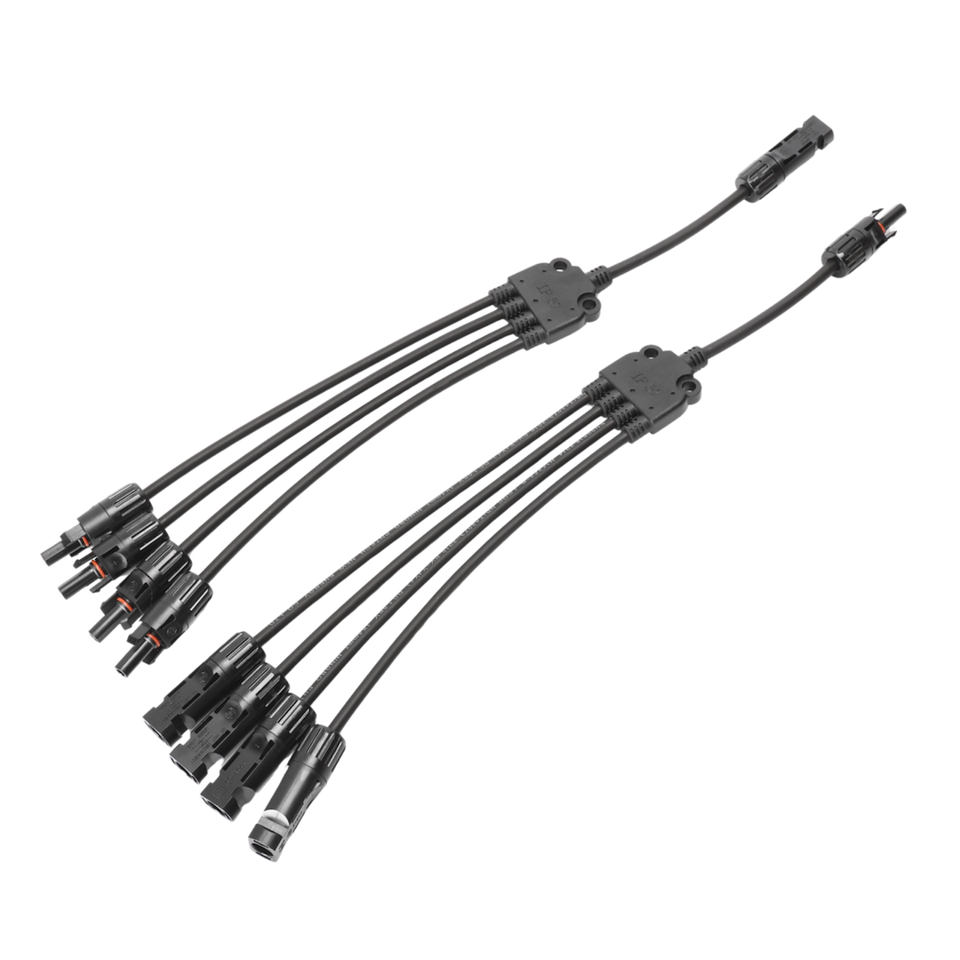 MC4 1' FLEXIBLE 4-TO-1 BRANCH CONNE