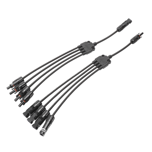 MC4 1' FLEXIBLE 4-TO-1 BRANCH CONNE