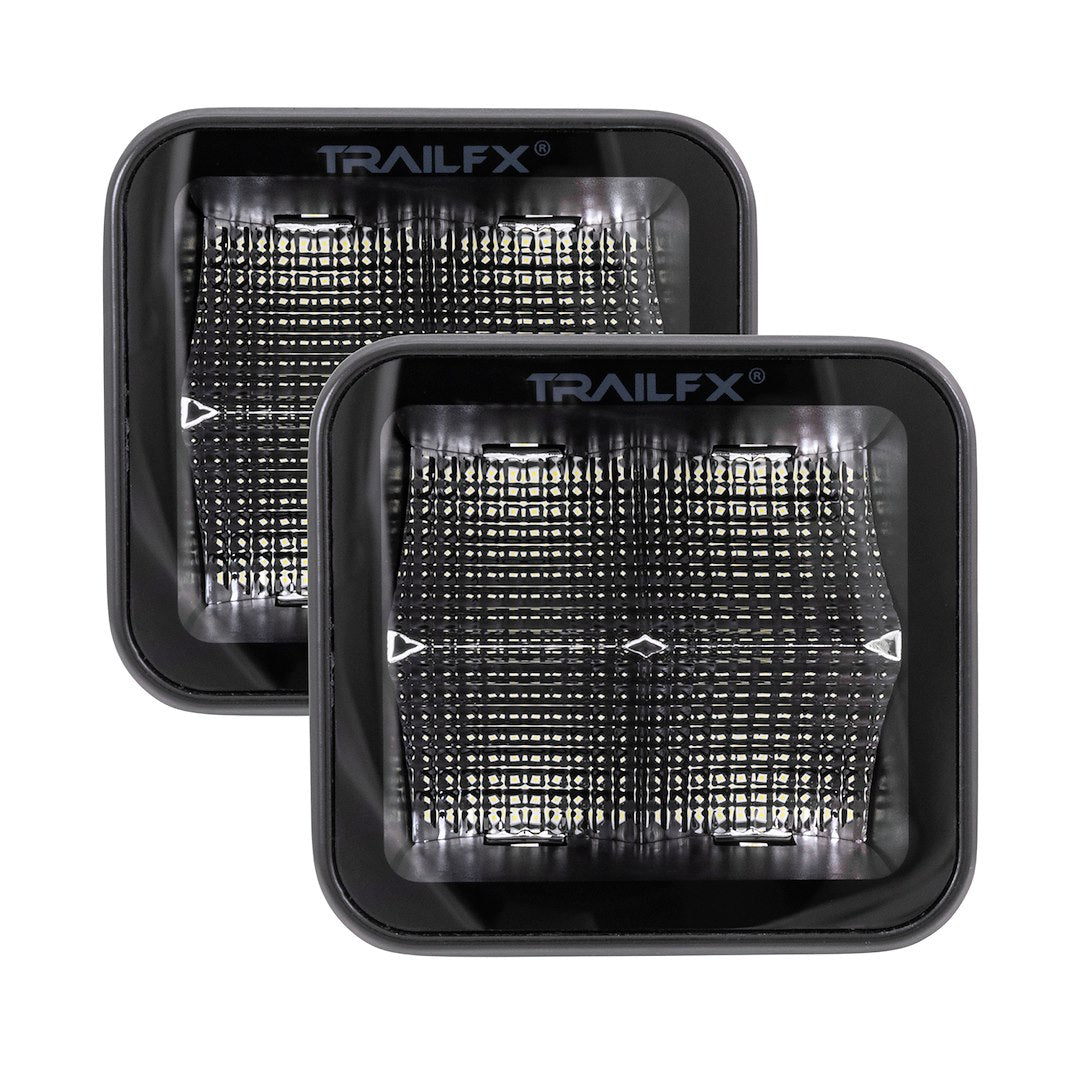 2X2 POD 4X5W FL BK PR BLK LENS CVR