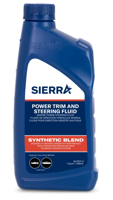 POWER STEERING AND TRIM FLUID