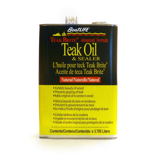 TEAK OIL NATURAL 128 FL.OZ.