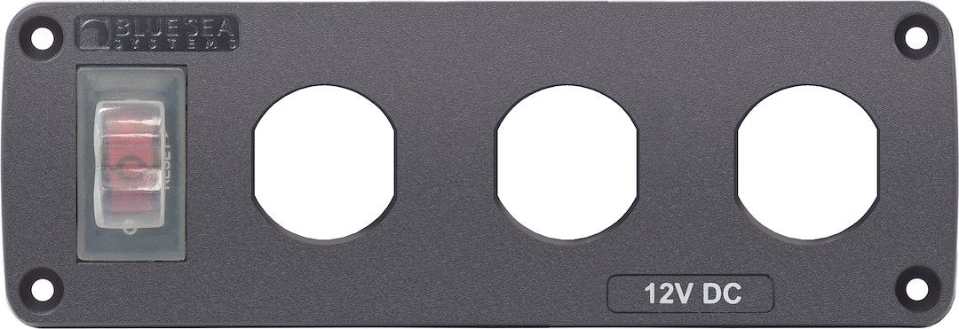 PANEL ACC H2O 3 SOCKET BLANK