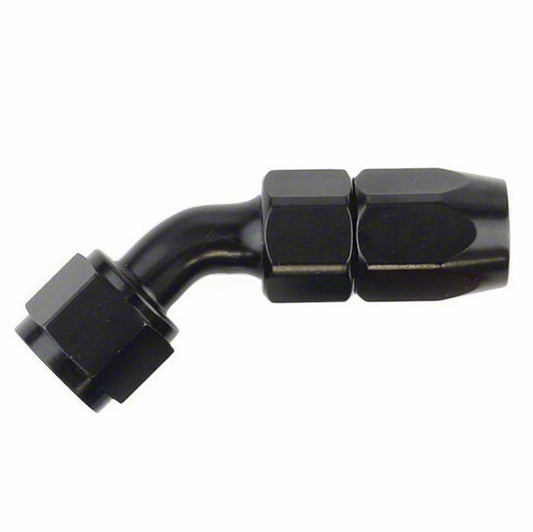 -10AN X 45  BLK HOSE END