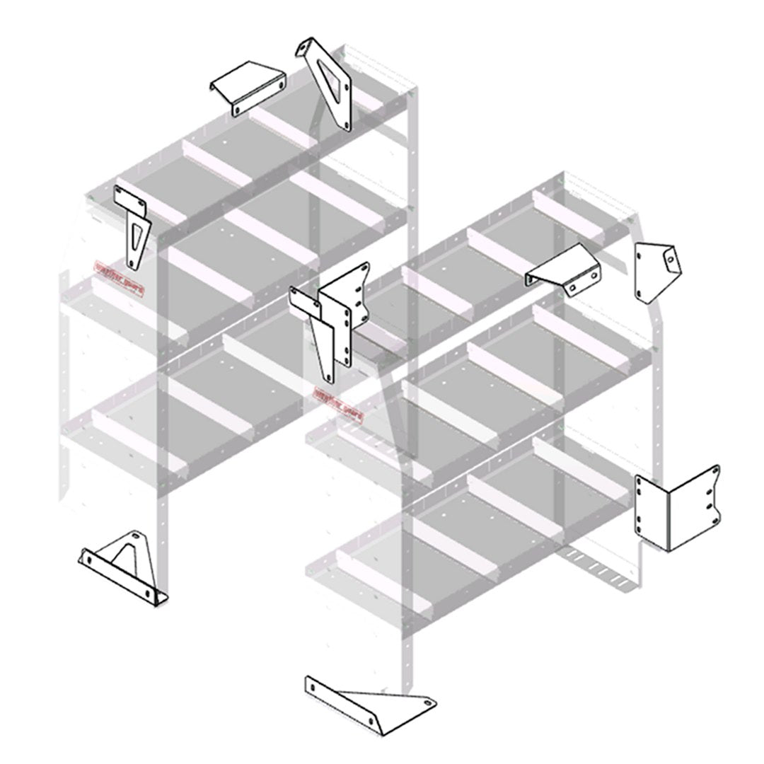TRANSIT CONNECT LWB SHELVING INSTAL