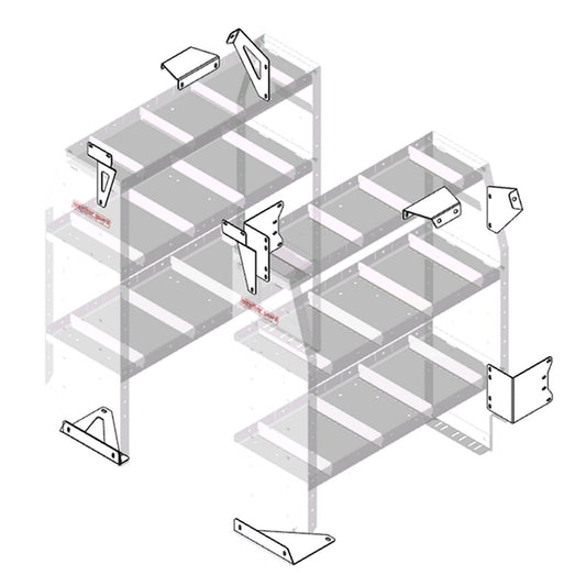 TRANSIT CONNECT LWB SHELVING INSTAL
