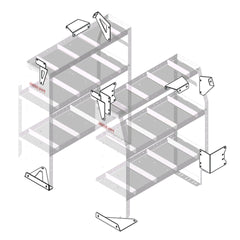 TRANSIT CONNECT LWB SHELVING INSTAL