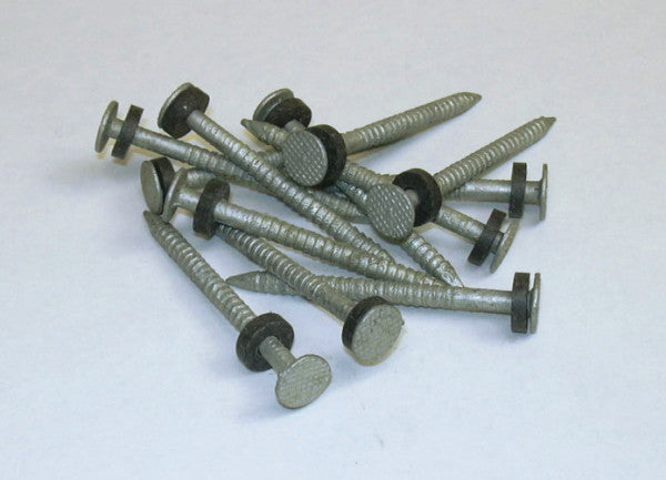GALVIN. #6 NAIL W/WASHER 1/8 LB PK