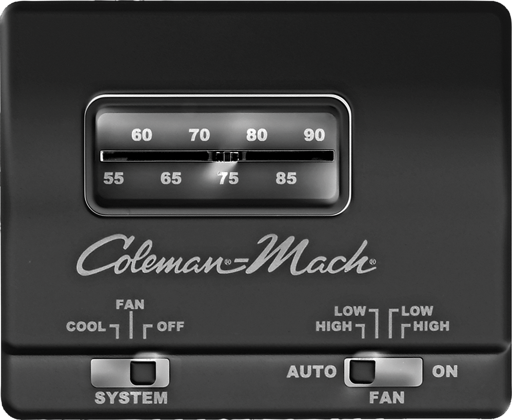 COOL ONLY THERMOSTAT BLACL