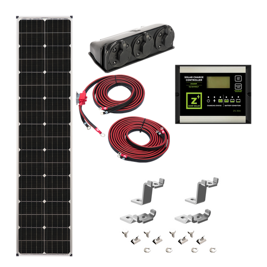 90 WATT DELUXE SOLAR KIT