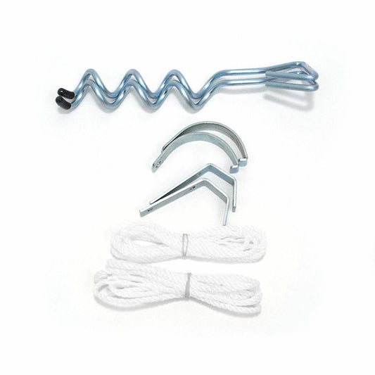 AWN. TIE DWN  HAPPY HOOKS